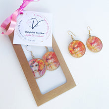 Charger l'image dans la galerie, Boucles d'oreilles "JE CRÉE MA VIE"