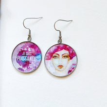 Charger l'image dans la galerie, Boucles d'oreilles "JE SUIS PUISSANCE"