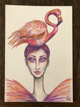 Charger l'image dans la galerie, Mademoiselle Flamingo