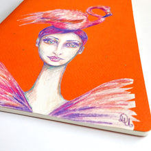 Charger l'image dans la galerie, Carnet d'écriture ou de dessin Flamingo