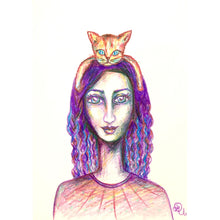 Charger l'image dans la galerie, Chaton sur la tête