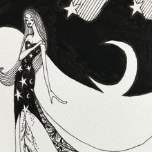 Charger l'image dans la galerie, Lune étoilée