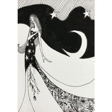 Charger l'image dans la galerie, Lune étoilée