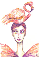 Charger l'image dans la galerie, Mademoiselle Flamingo
